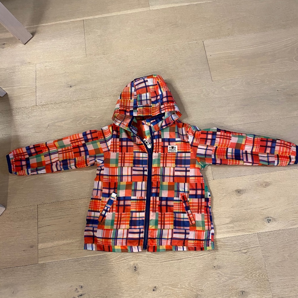 New Miki House rain coat 3-5Y